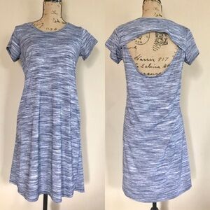 •Thyme & Honey• cut out back tee dress